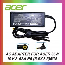 ACER 65W 19V 3.42A F5 (5.5 X 2.5) ADAPTER