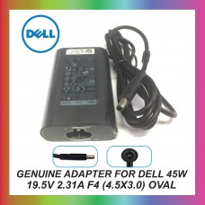 DELL 45W 19.5V 2.31A F4 (4.5X3.0) OVAL ORIGINAL GENUINE ADAPTER