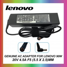 LENOVO 90W 20V 4.5A F5 (5.5 X 2.5) ORIGINAL GENUINE ADAPTER