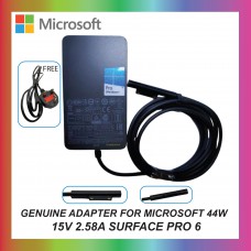 MICROSOFT 40W 15V 2.58A SURFACE PRO 6 ORIGINAL GENUINE ADAPTER